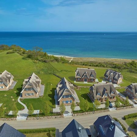 Strandhaus Oie F661 mit Meerblick, Kamin, Sauna Lobbe Exterior foto