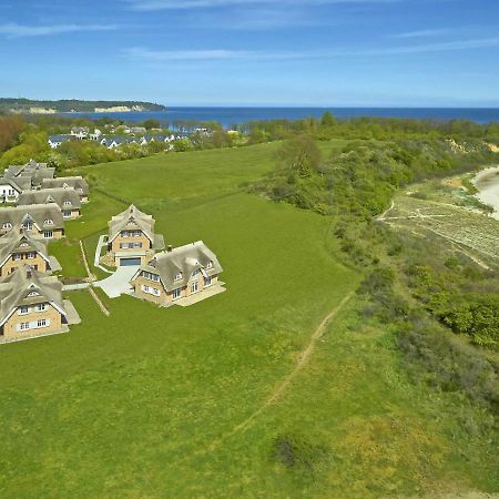 Strandhaus Oie F661 mit Meerblick, Kamin, Sauna Lobbe Exterior foto