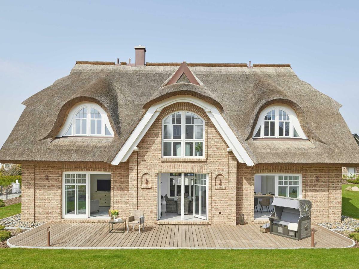 Strandhaus Oie F661 mit Meerblick, Kamin, Sauna Lobbe Exterior foto